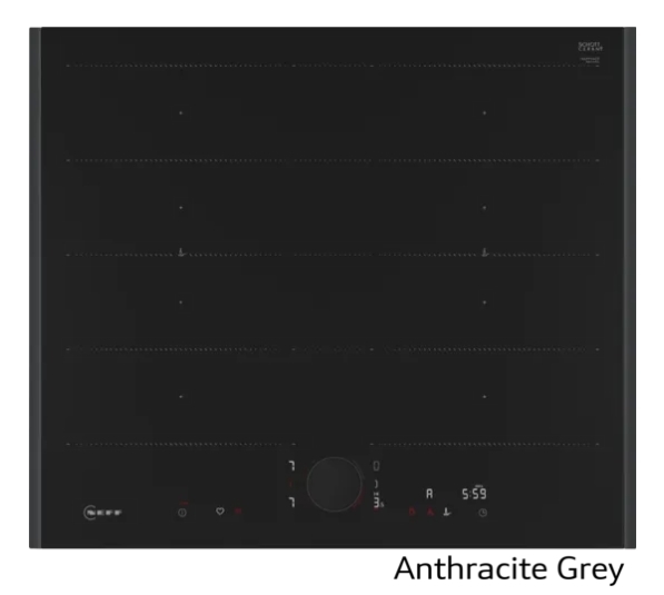 Induktionskogeplade 60 cm Flex Design - Neff N90 - Anthracite Grey